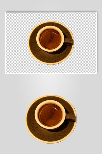 意式手磨咖啡咖啡饮品PNG免抠摄影图
