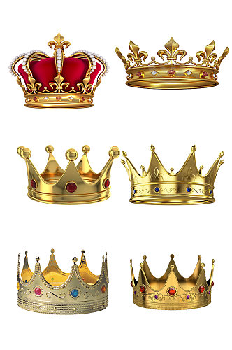 金色国王大气皇冠