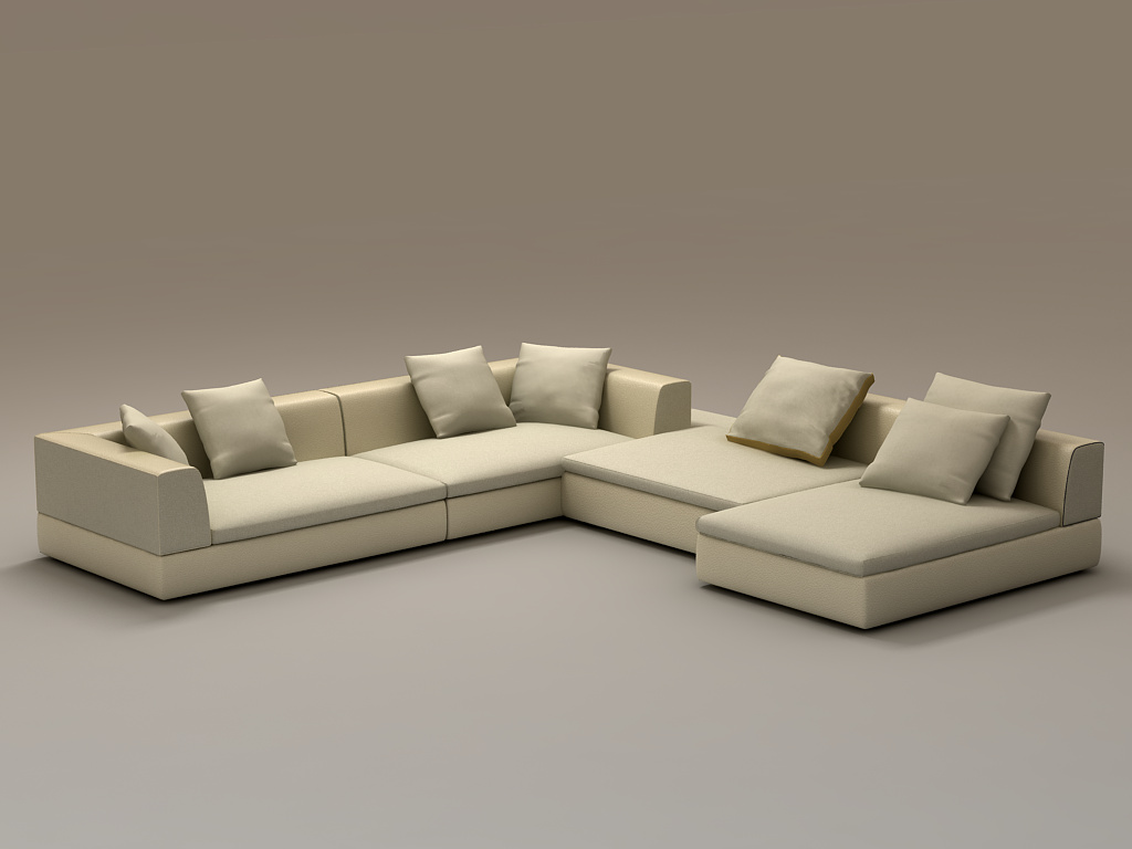 沙发家具设计3D模型素材