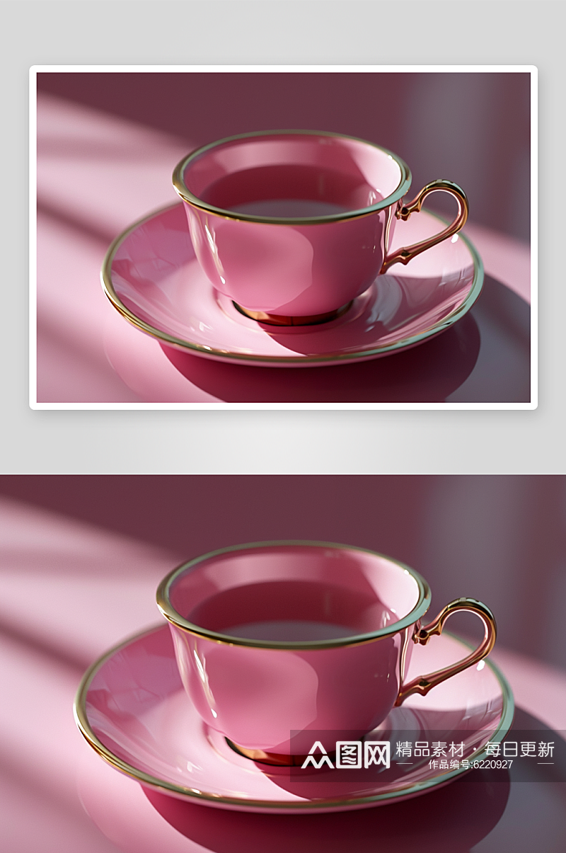 数字艺术茶杯杯子素材