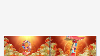 红色大气龙年倒计时视频AE模版-众图网