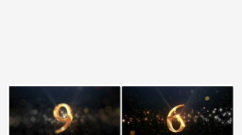 大气龙年倒计时视频AE模版-众图网