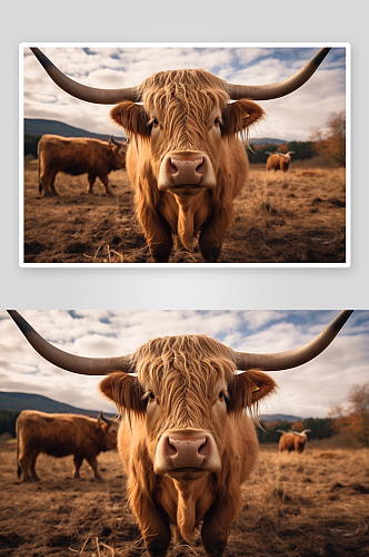 数字艺术耗牛动物