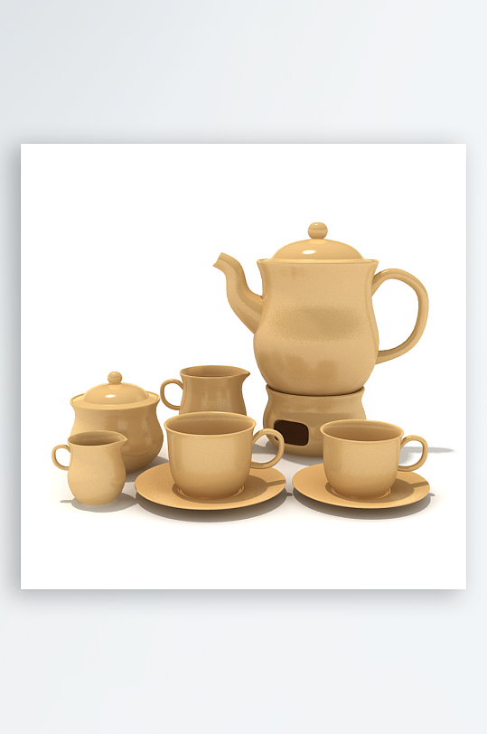 3D立体餐具设计模型-众图网