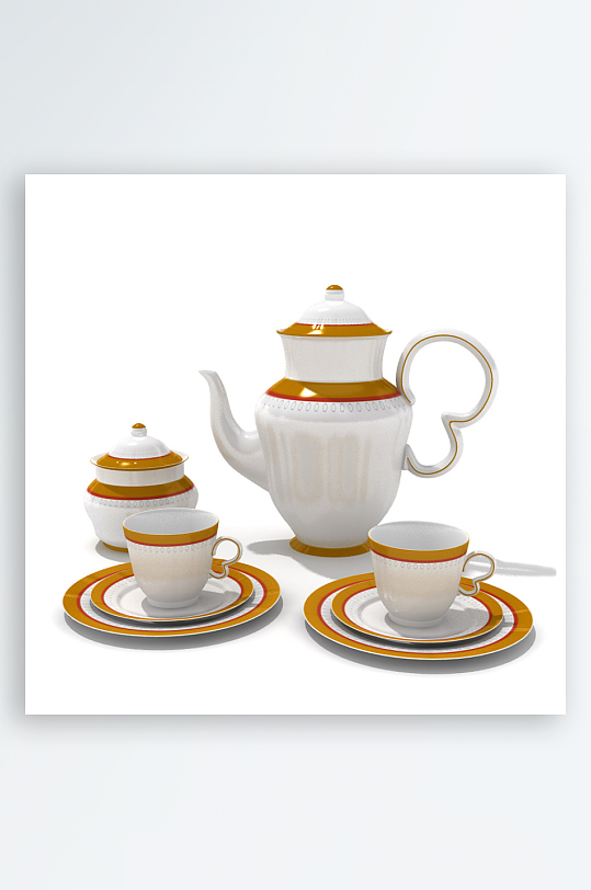 3D立体餐具设计模型-众图网