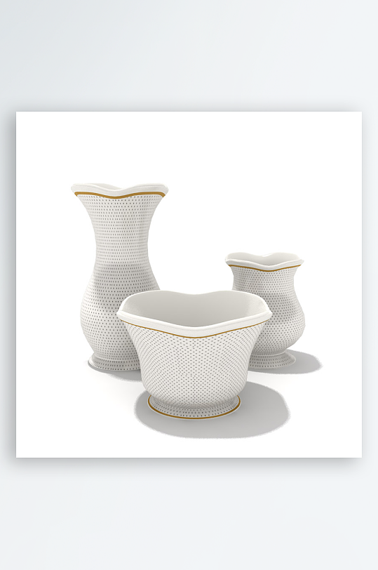 3D立体餐具设计模型-众图网