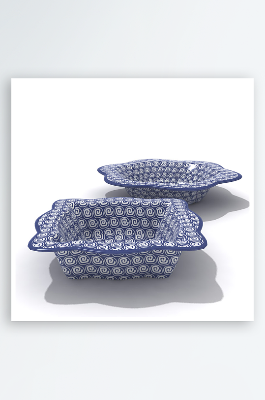 3D立体餐具设计模型-众图网