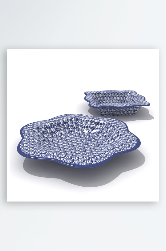 3D立体餐具设计模型-众图网