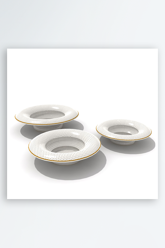 3D立体餐具设计模型-众图网