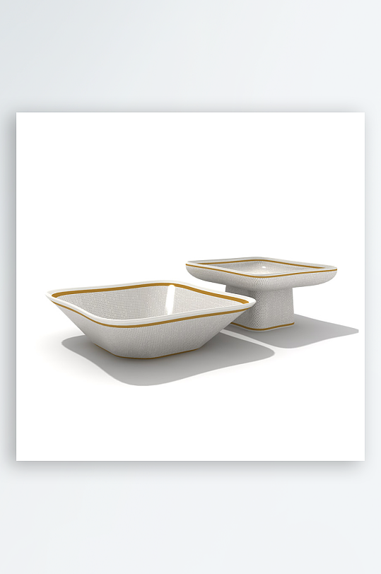 3D立体餐具设计模型-众图网