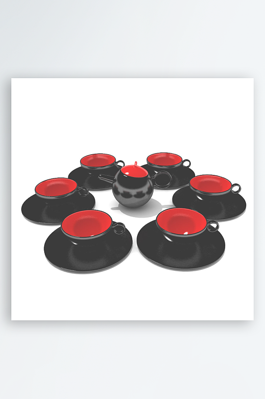 3D立体餐具设计模型-众图网