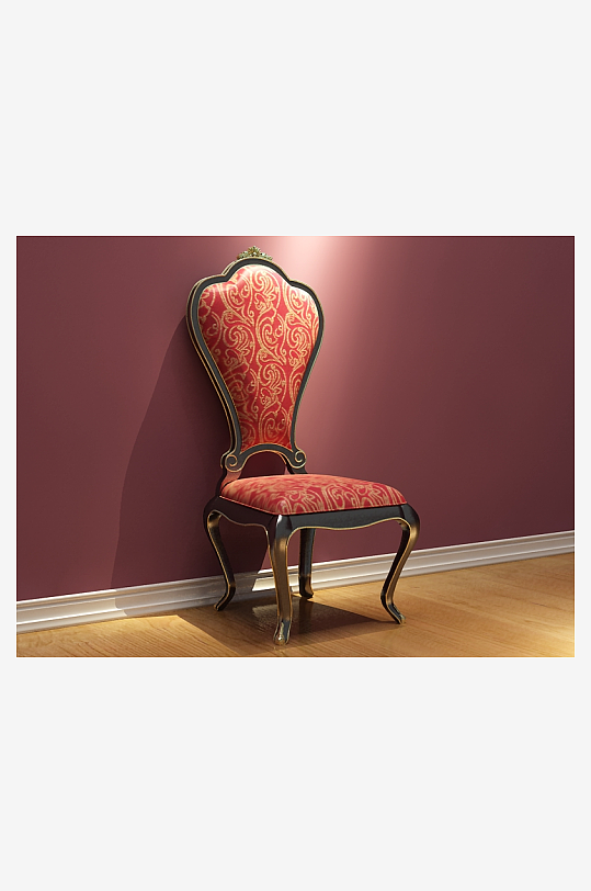 椅子沙发3D立体模型-众图网