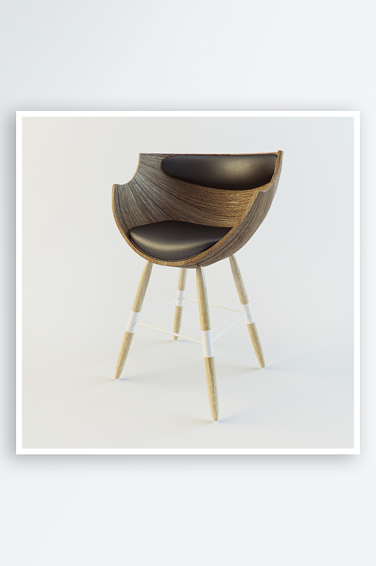 椅子家具设计模型-众图网