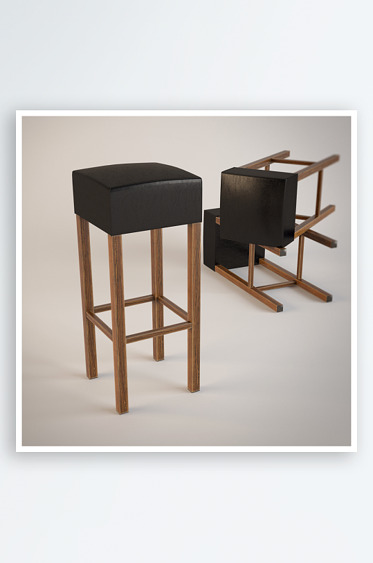 椅子家具设计模型-众图网