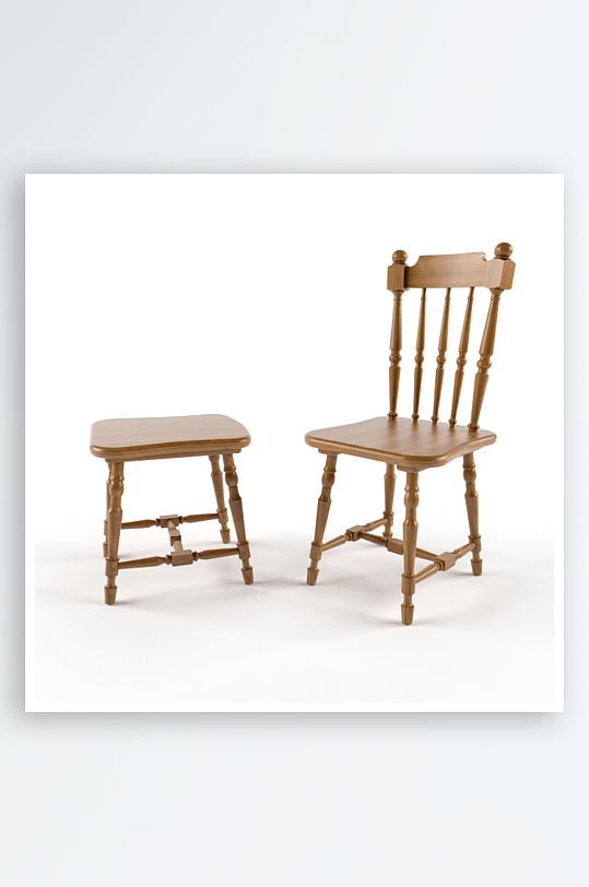 椅子家具设计模型-众图网