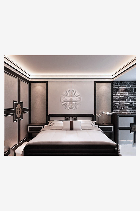 家具设计床3D模型-众图网