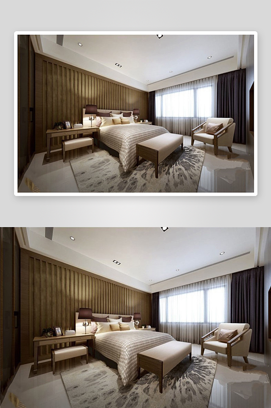 家具设计床3D模型-众图网