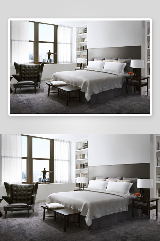 家具设计床3D模型-众图网