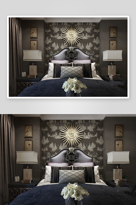 家具设计床3D模型-众图网