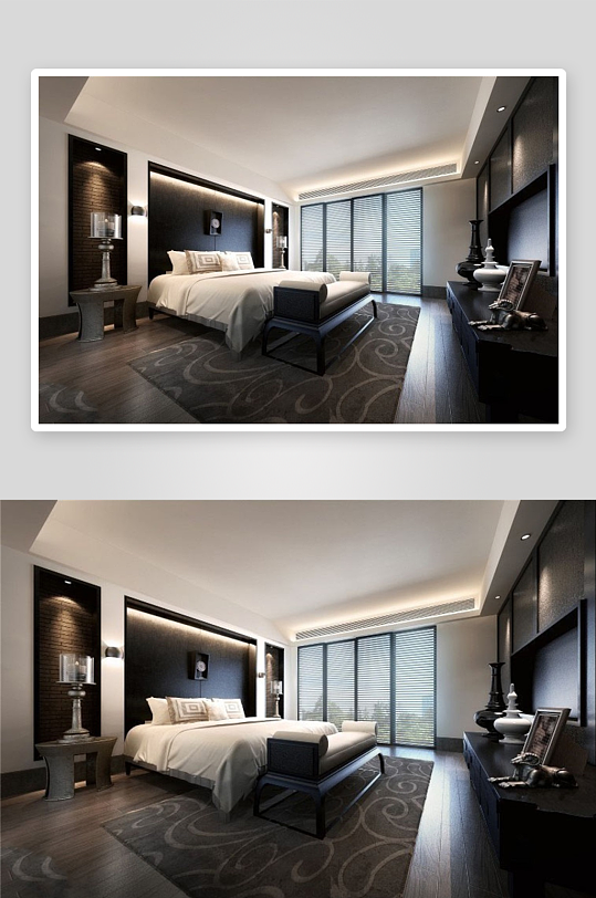 家具设计床3D模型-众图网