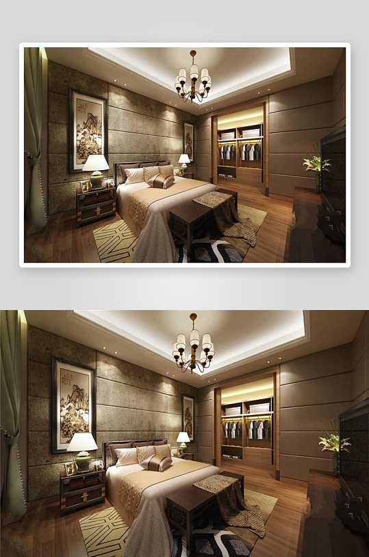 家具设计床3D模型-众图网