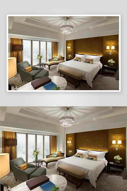 家具设计床3D模型-众图网