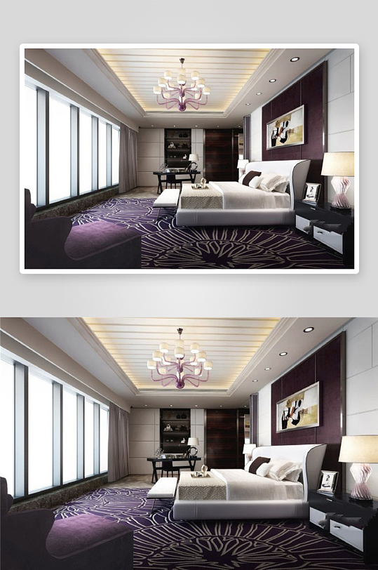 家具设计床3D模型-众图网