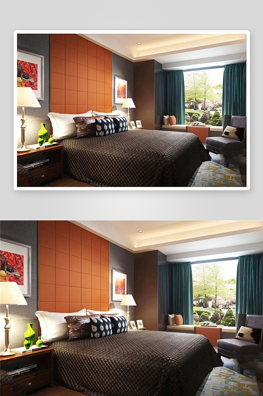 家具设计床3D模型-众图网