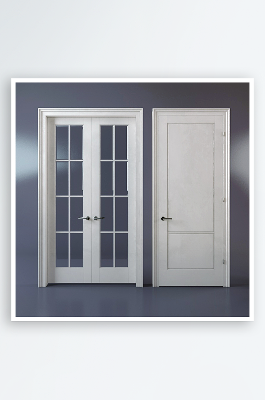 家具设计门3D模型-众图网