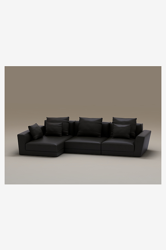 沙发家具设计3D模型-众图网