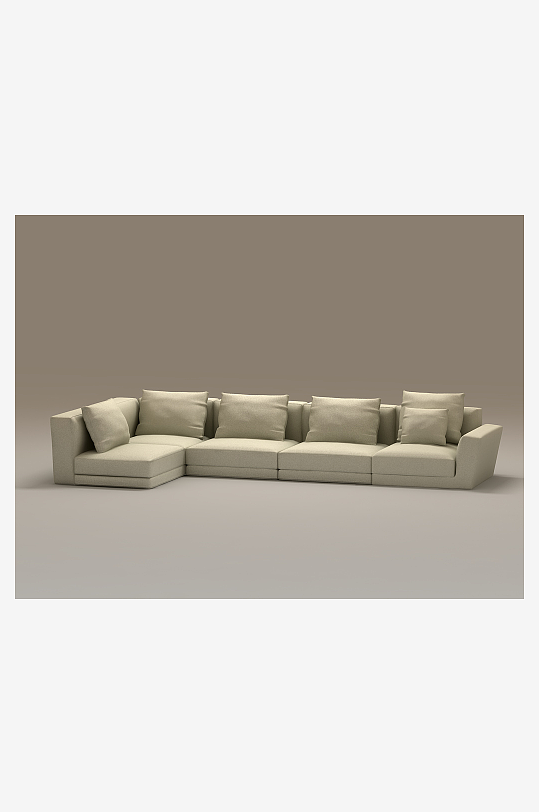 沙发家具设计3D模型-众图网