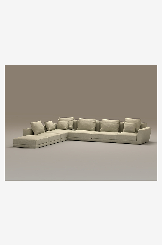 沙发家具设计3D模型-众图网