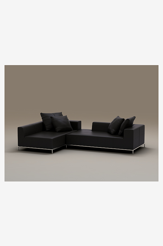 沙发家具设计3D模型-众图网