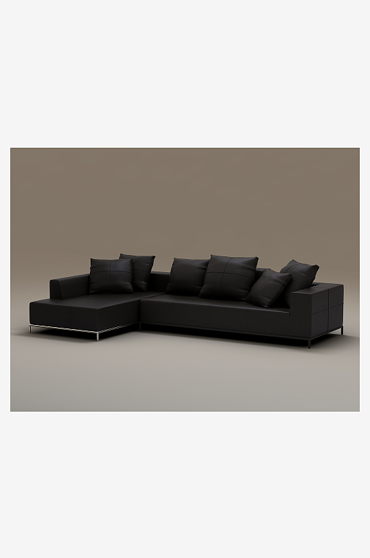 沙发家具设计3D模型-众图网