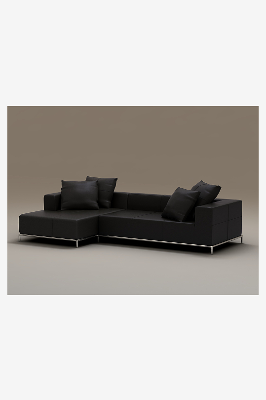 沙发家具设计3D模型-众图网