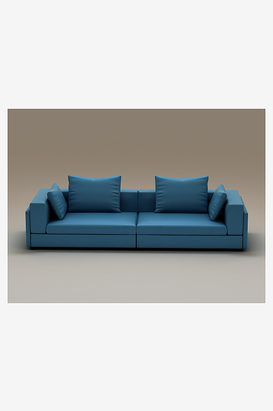 沙发家具设计3D模型-众图网