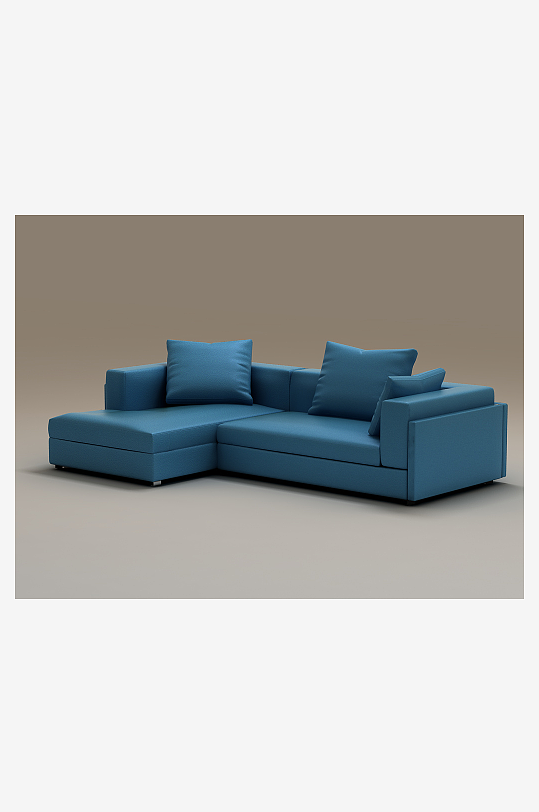 沙发家具设计3D模型-众图网