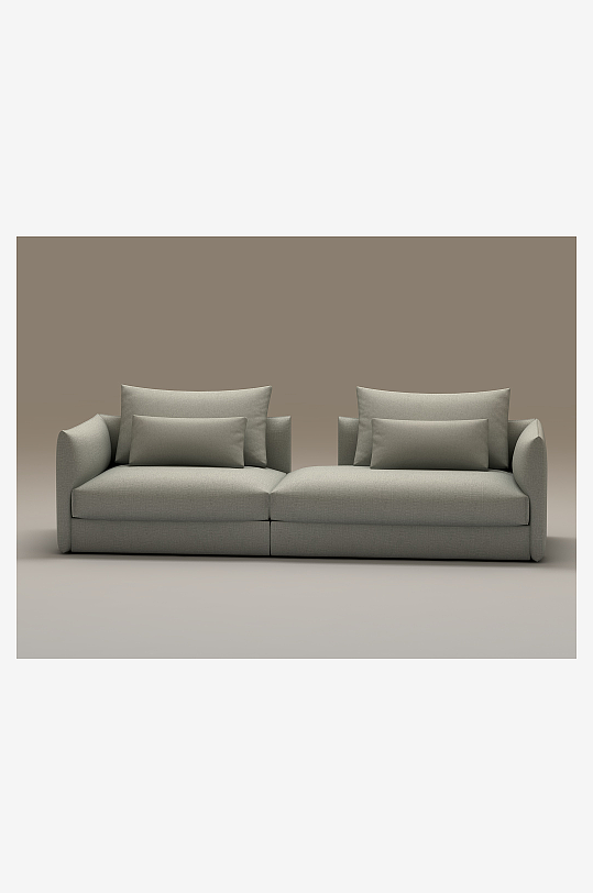 沙发家具设计3D模型-众图网