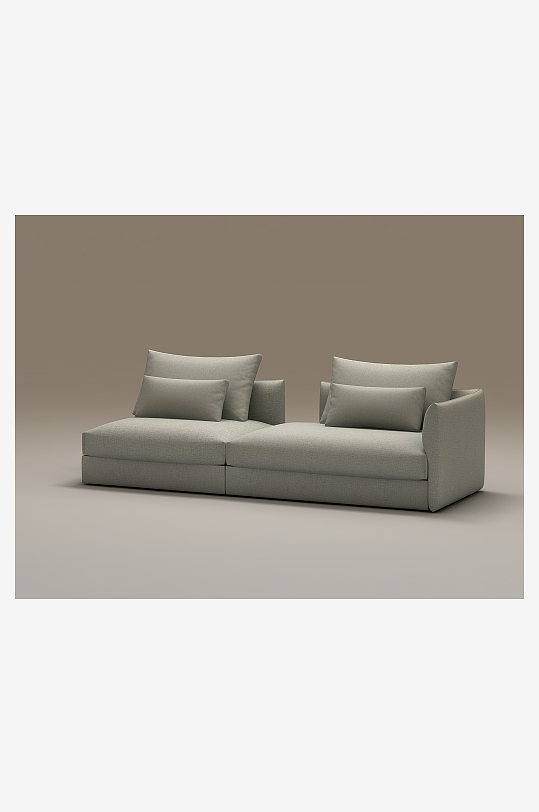 沙发家具设计3D模型-众图网