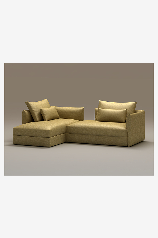 沙发家具设计3D模型-众图网