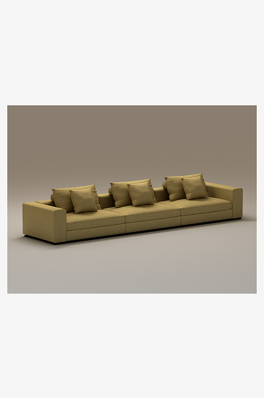 沙发家具设计3D模型-众图网