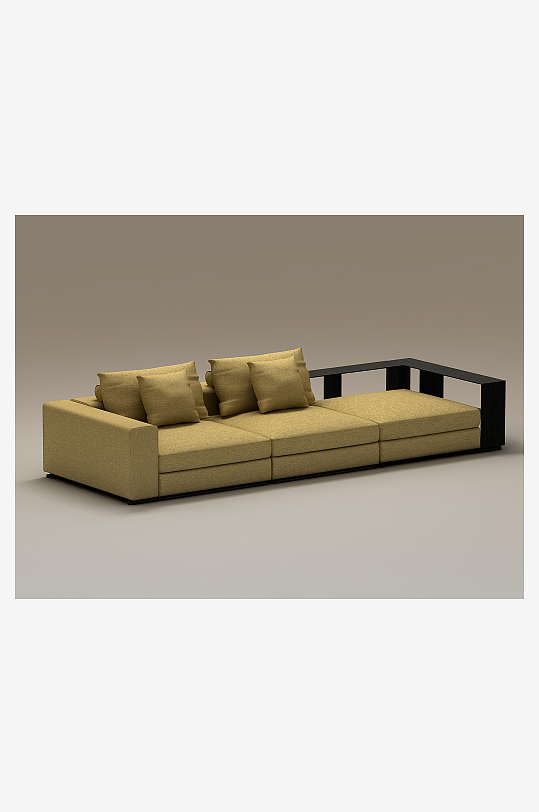 沙发家具设计3D模型-众图网