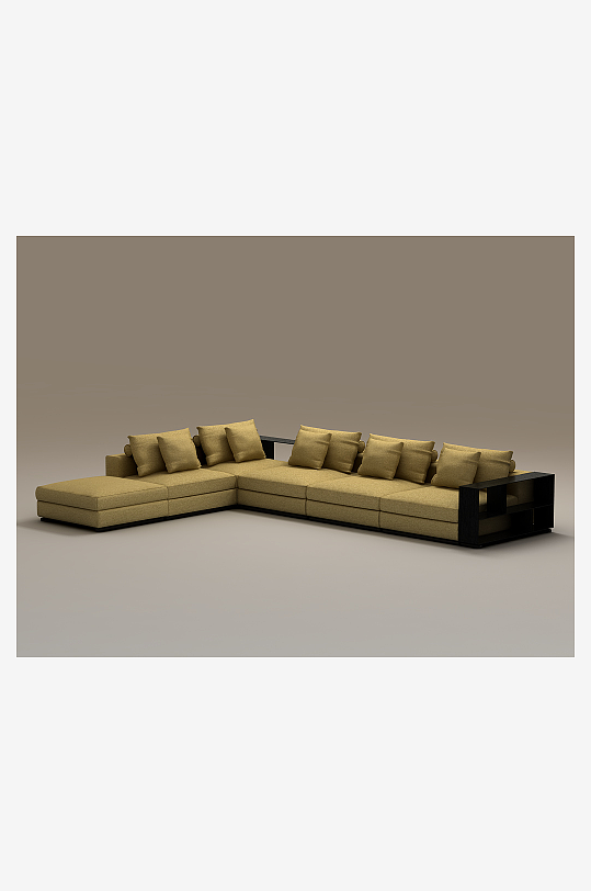 沙发家具设计3D模型-众图网