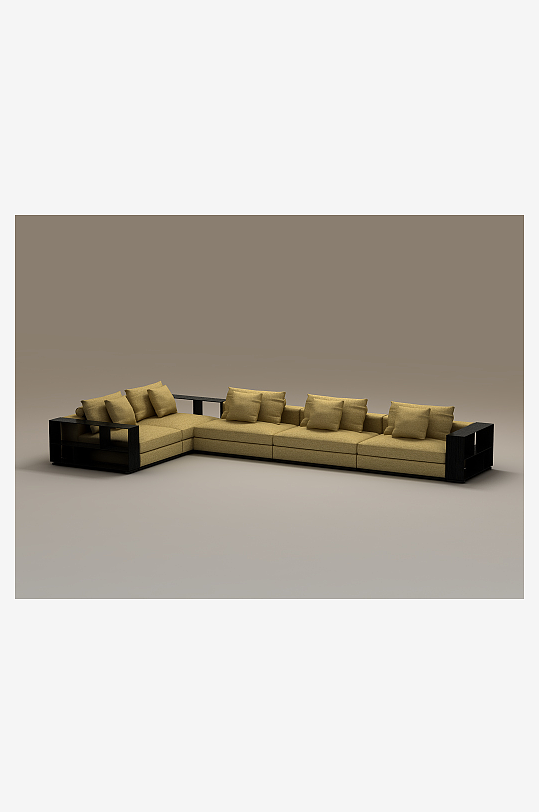 沙发家具设计3D模型-众图网