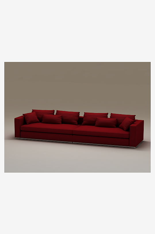 沙发家具设计3D模型-众图网