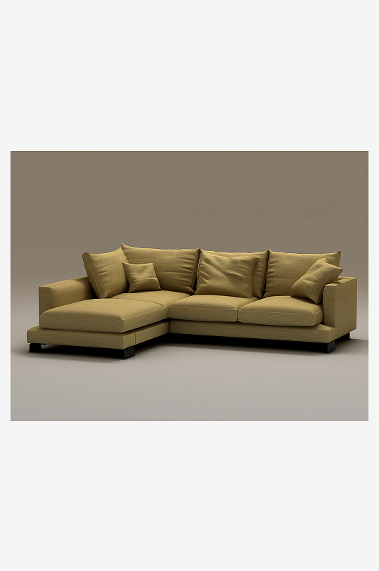 沙发家具设计3D模型-众图网