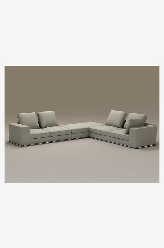 沙发家具设计3D模型-众图网