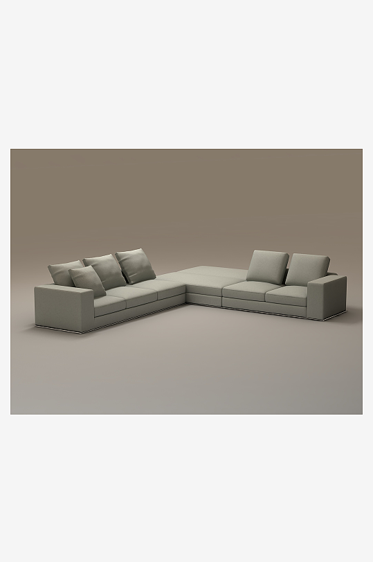 沙发家具设计3D模型-众图网