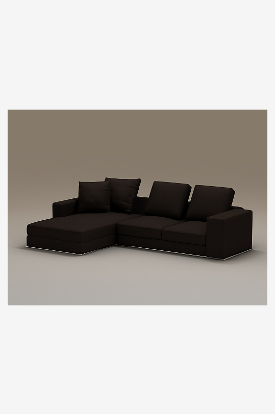 沙发家具设计3D模型-众图网