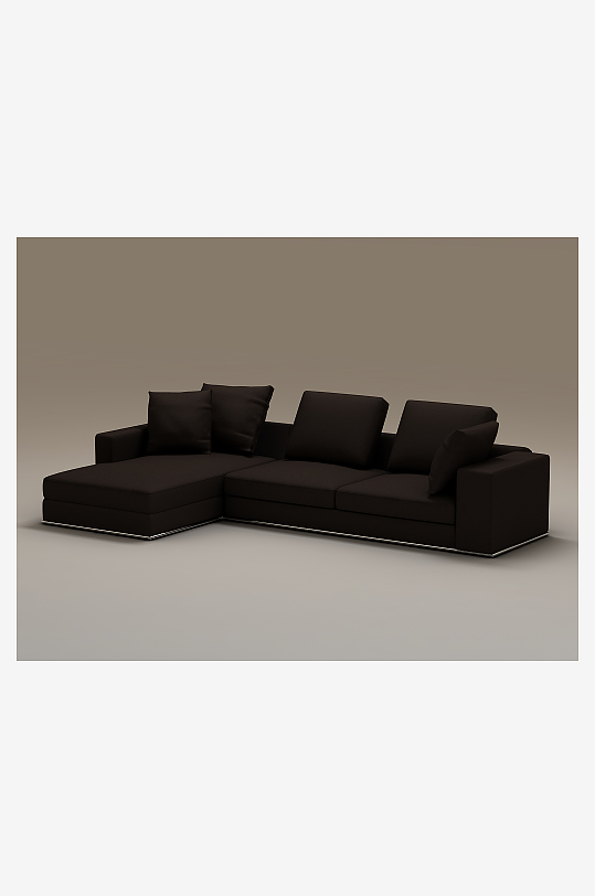 沙发家具设计3D模型-众图网